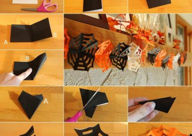 diy halloween garland