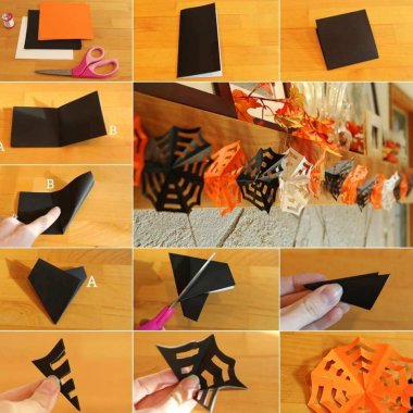 diy halloween garland