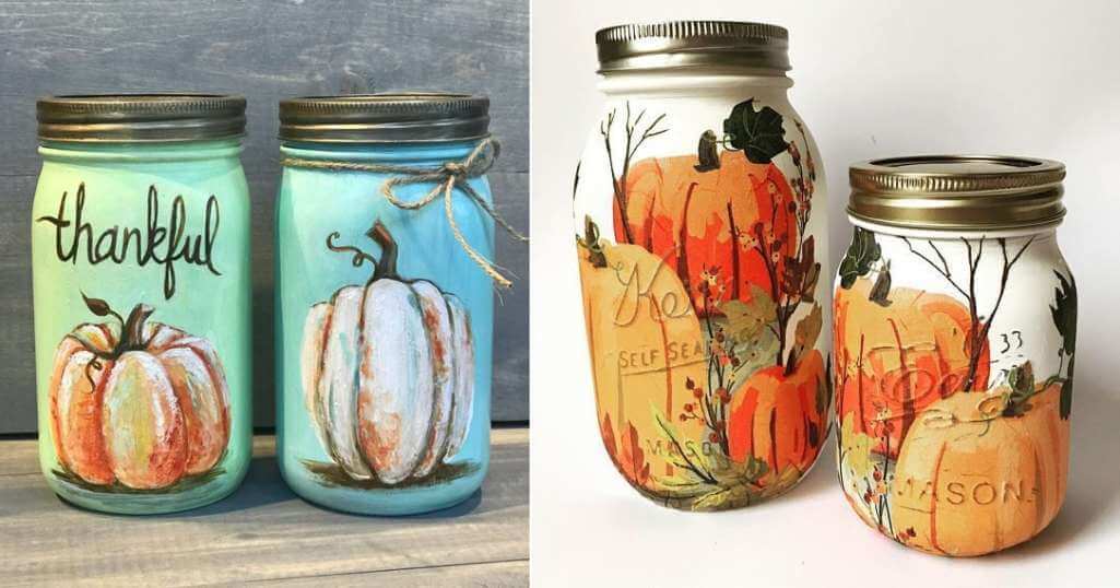 Fall Mason Jar Crafts