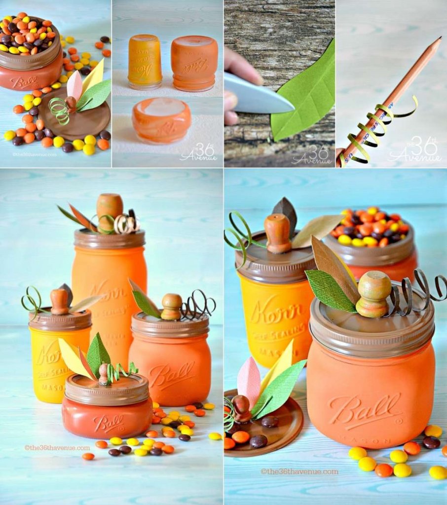 Fall Mason Jar Crafts