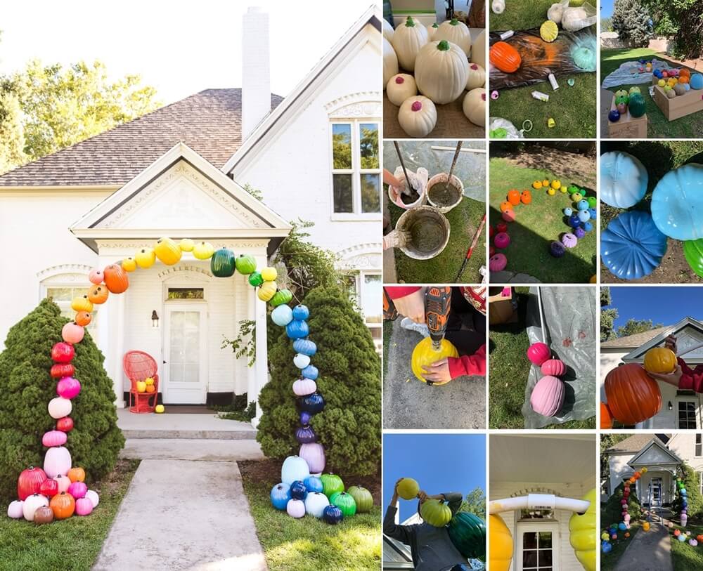 DIY Rainbow Halloween Decor Ideas