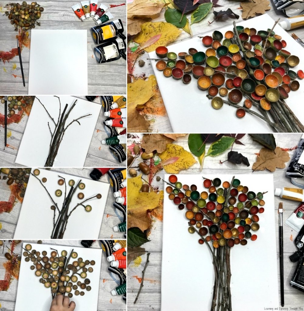 DIY Acorn Crafts and Decor Ideas 