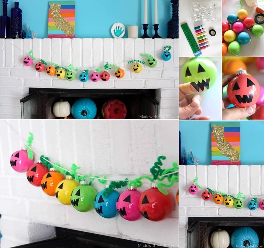 DIY Rainbow Halloween Decor Ideas