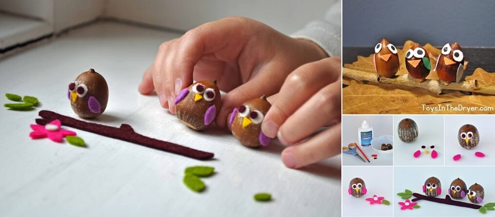 DIY Acorn Crafts and Decor Ideas