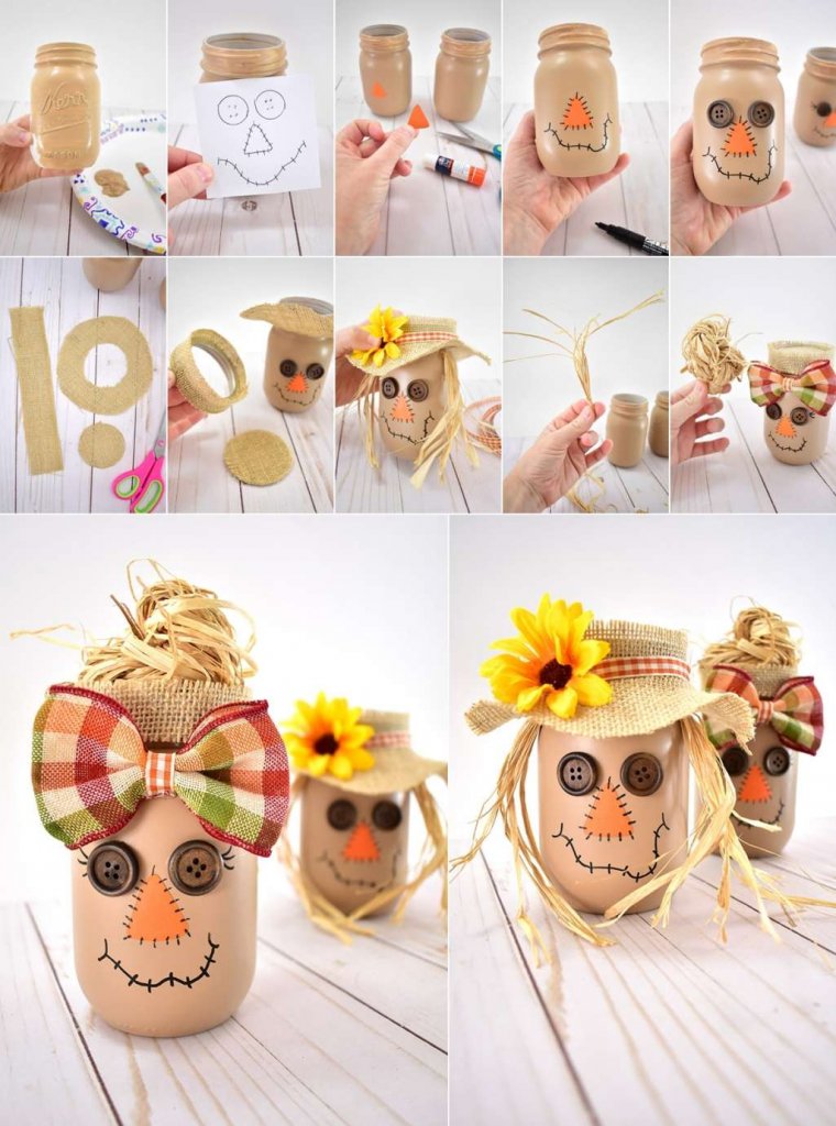 Fall Mason Jar Crafts