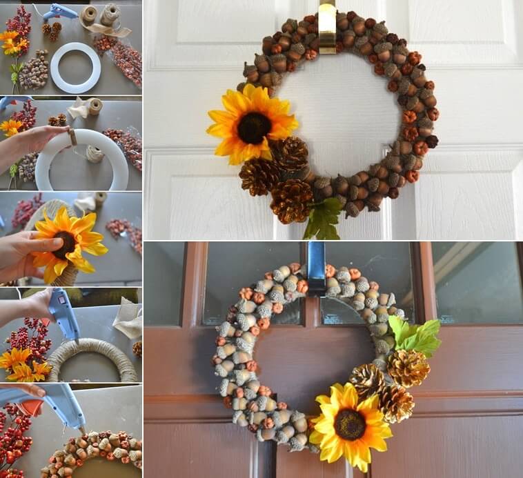 DIY Acorn Crafts and Decor Ideas 