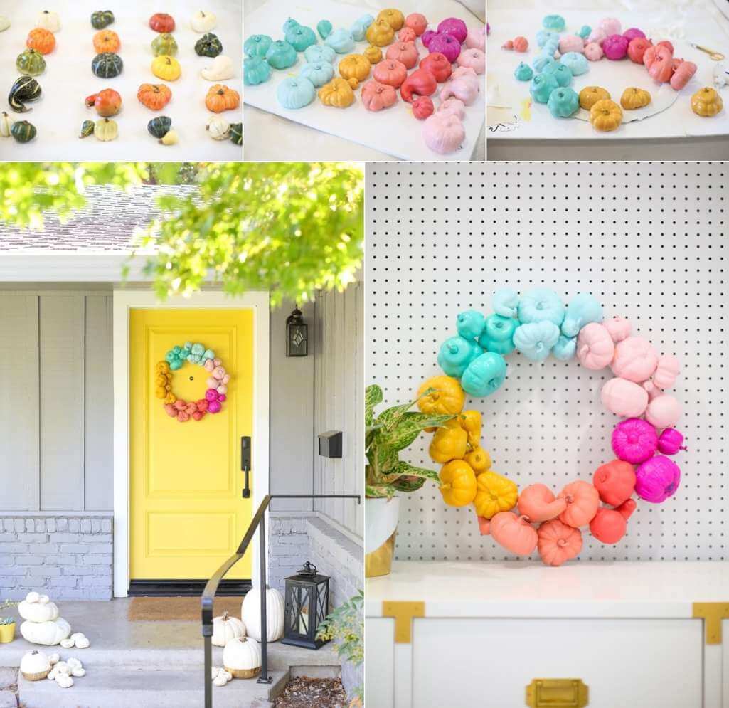 DIY Rainbow Halloween Decor Ideas