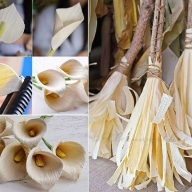 Decorating with Corn Husk