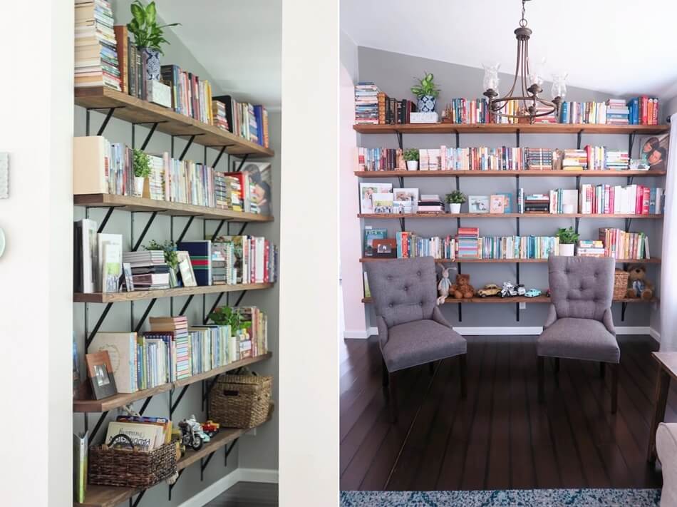 Home Library Shelving Ideas