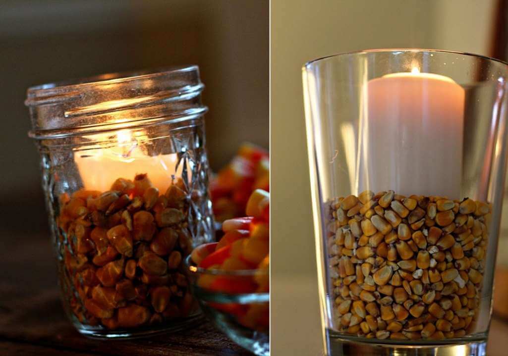 DIY Fall Themed Vase Filler Ideas