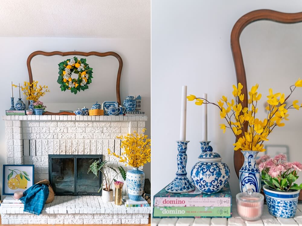 Yellow and Blue Home Decor Ideas 