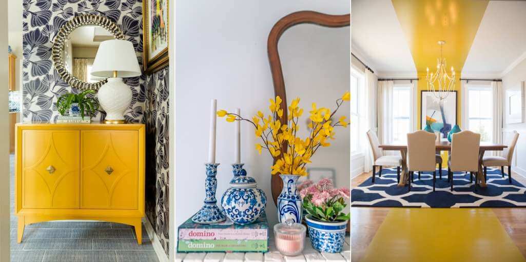 Yellow and Blue Home Decor Ideas 