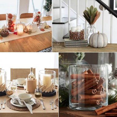 DIY Fall Themed Vase Filler Ideas