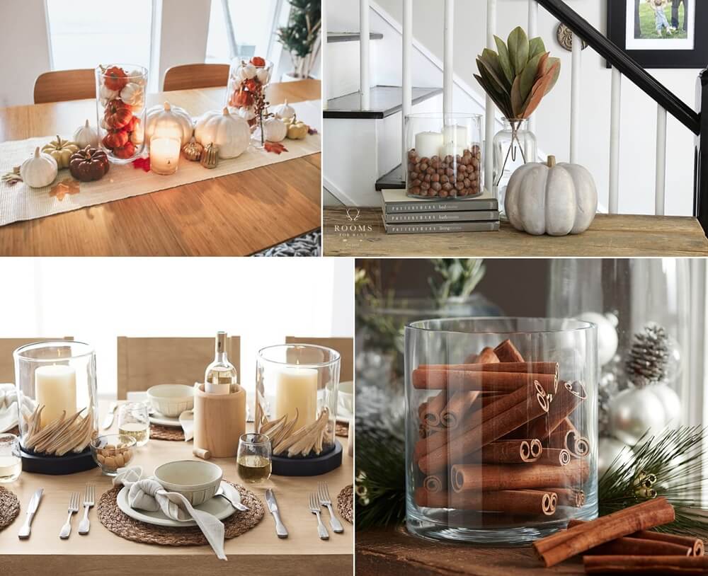 DIY Fall Themed Vase Filler Ideas