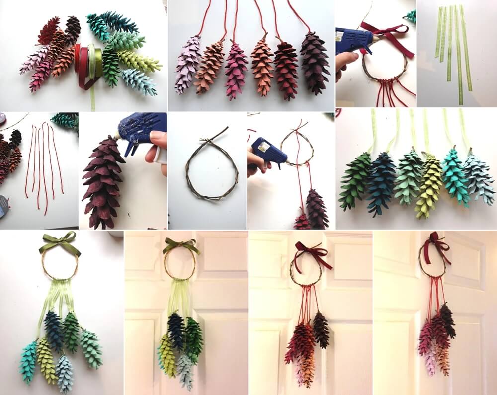 Pine Cone Christmas Decorations 