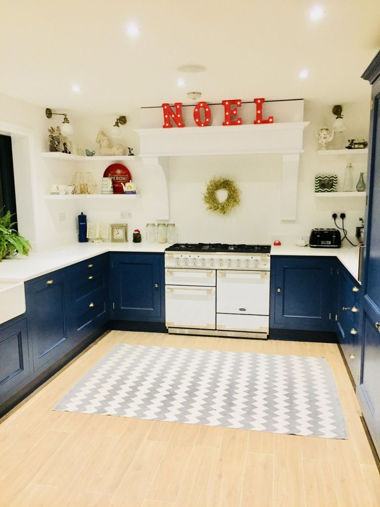 Kitchen Hood Christmas Decor