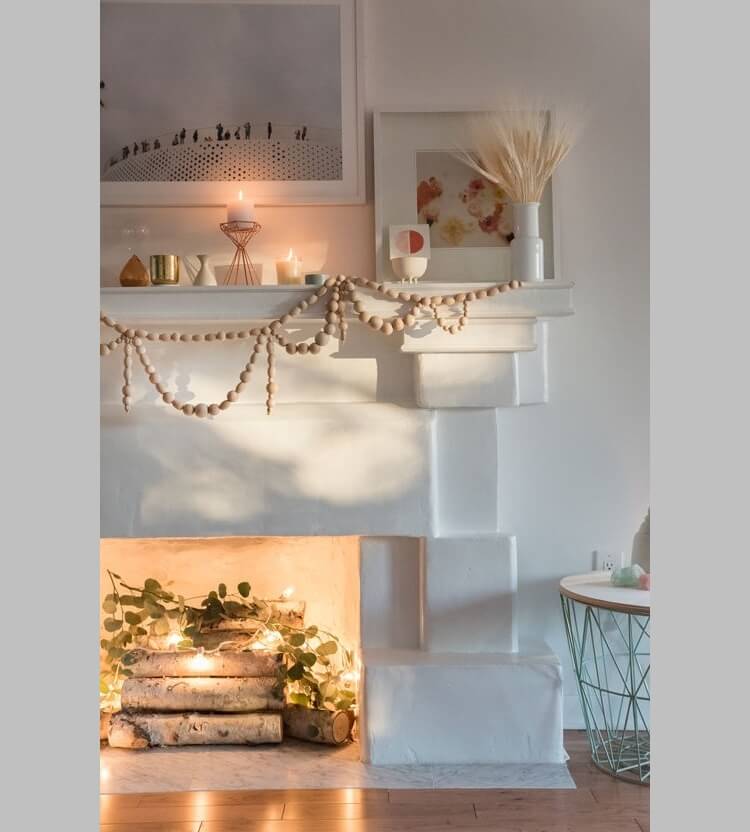 Empty Fireplace Ideas