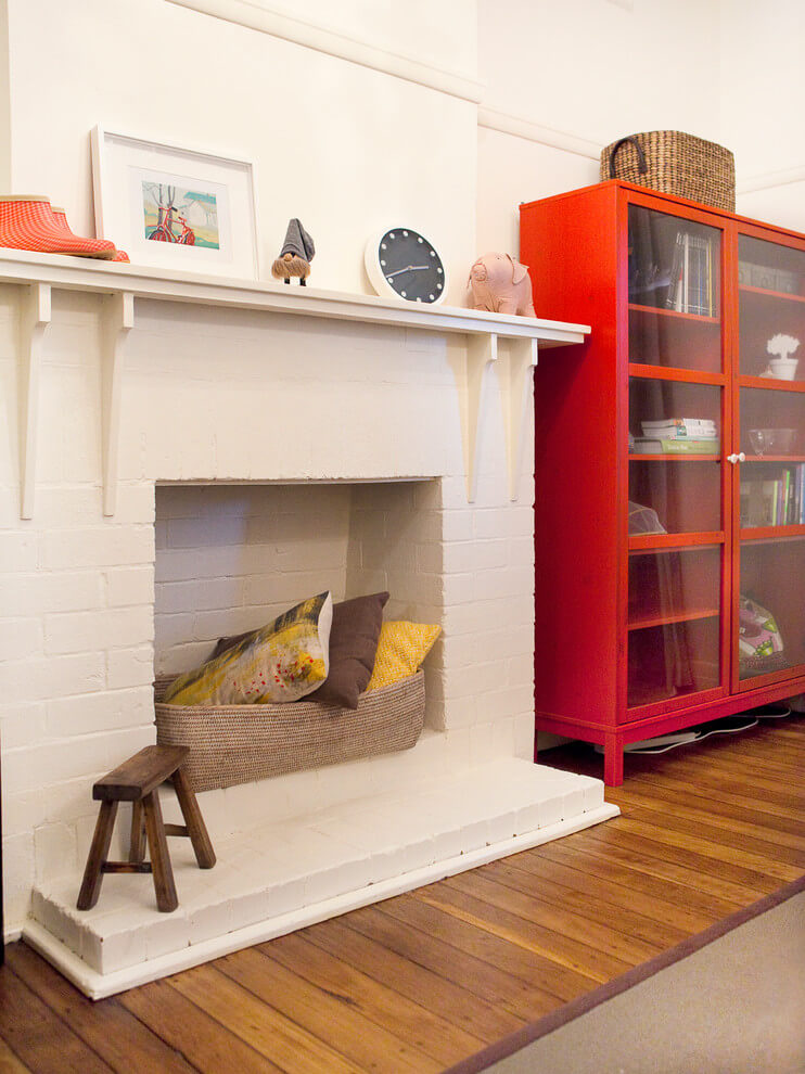 Empty Fireplace Ideas