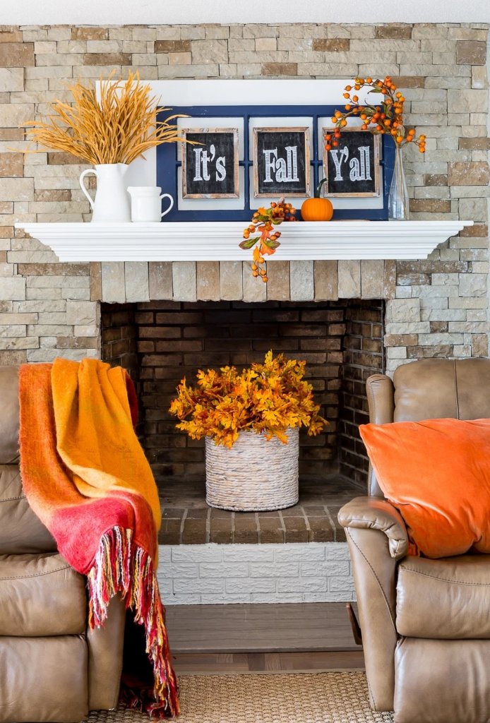 Empty Fireplace Ideas