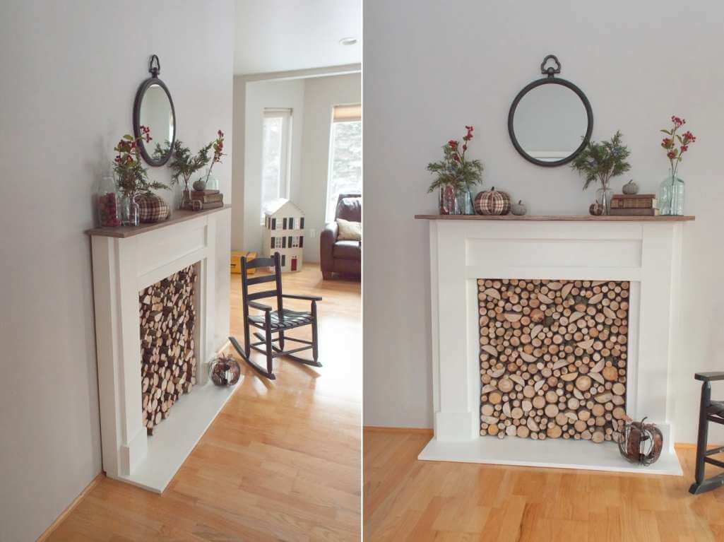 Empty Fireplace Ideas