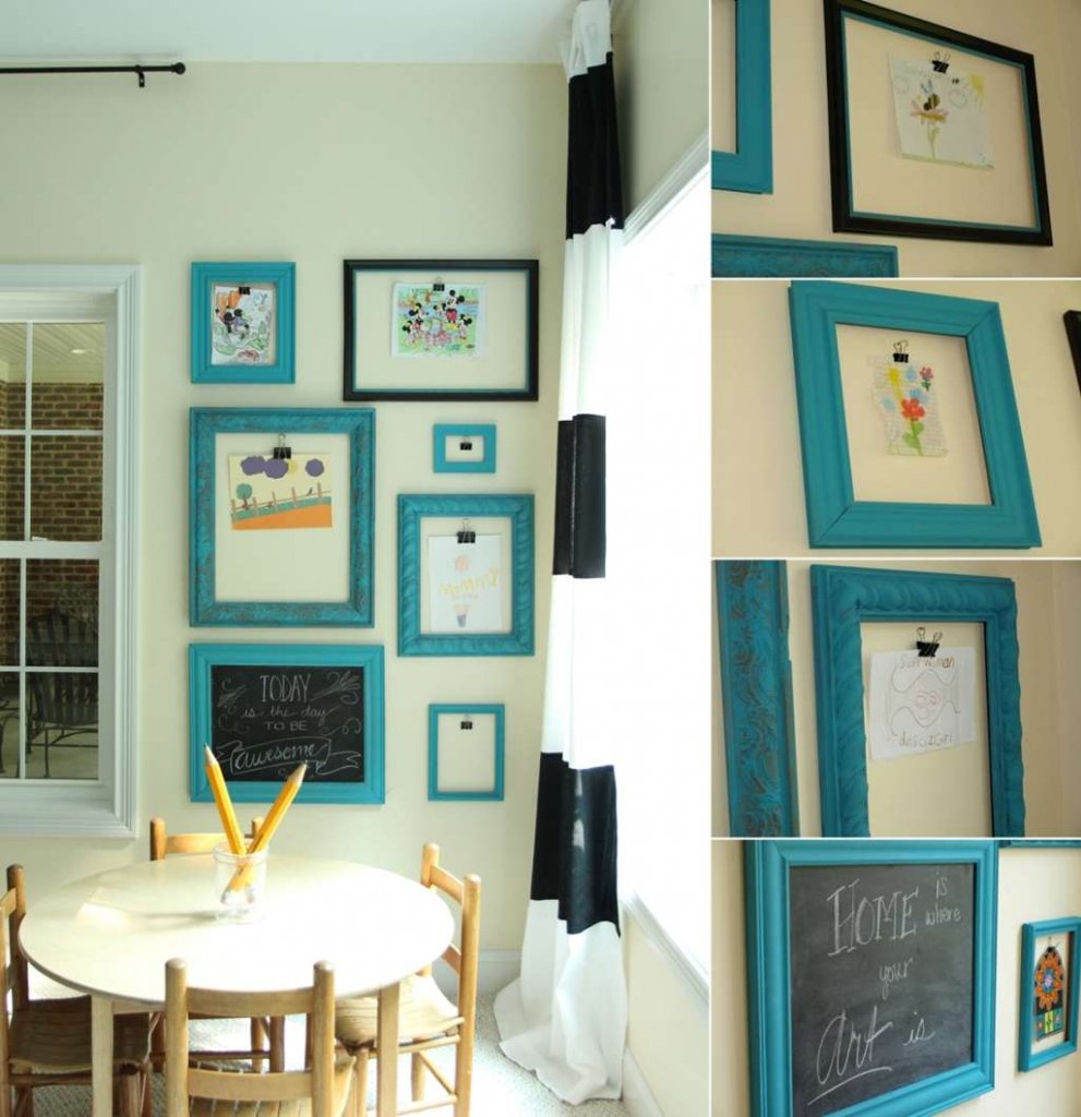 Kids Artwork Display Ideas