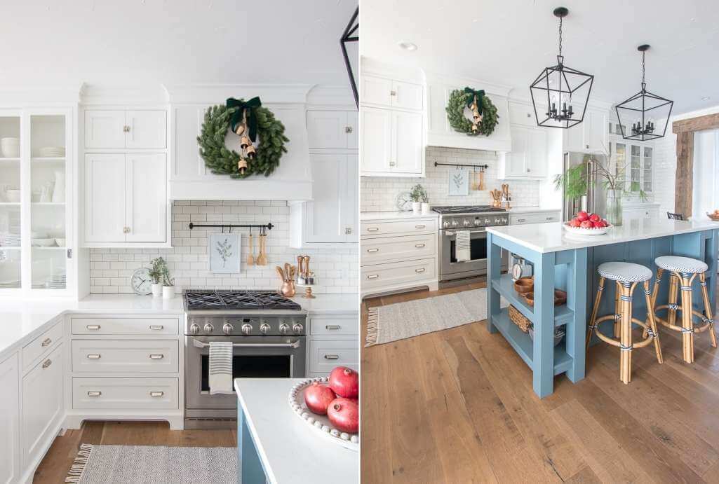 Kitchen Hood Christmas Decor