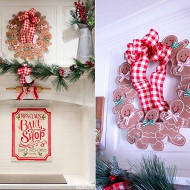 Kitchen Hood Christmas Decor