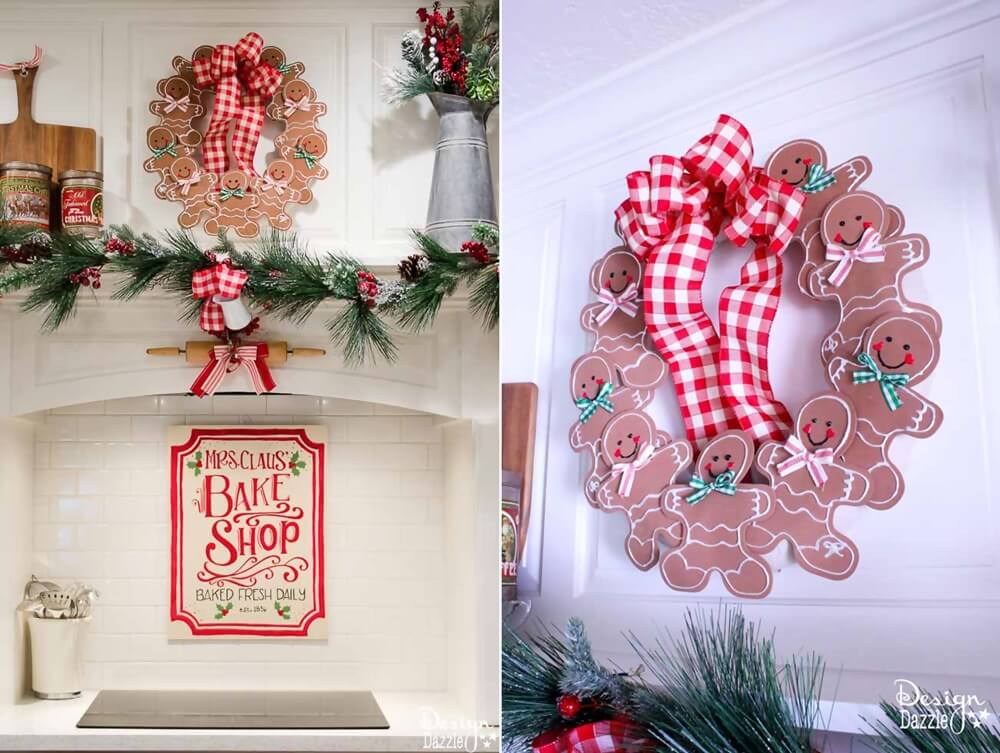 Kitchen Hood Christmas Decor