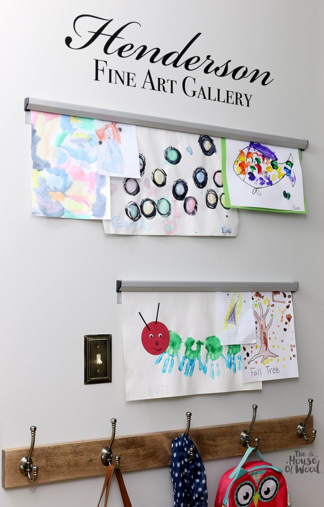 Kids Artwork Display Ideas