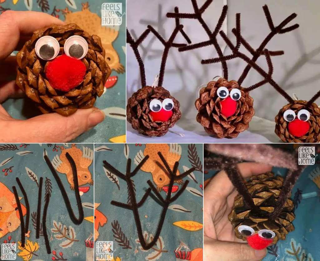 Pine Cone Christmas Decorations 