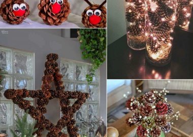 Pine Cone Christmas Decorations
