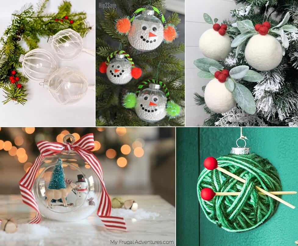 Christmas Ball Ornament Ideas