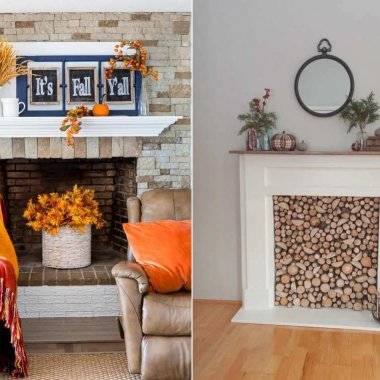 Empty Fireplace Ideas