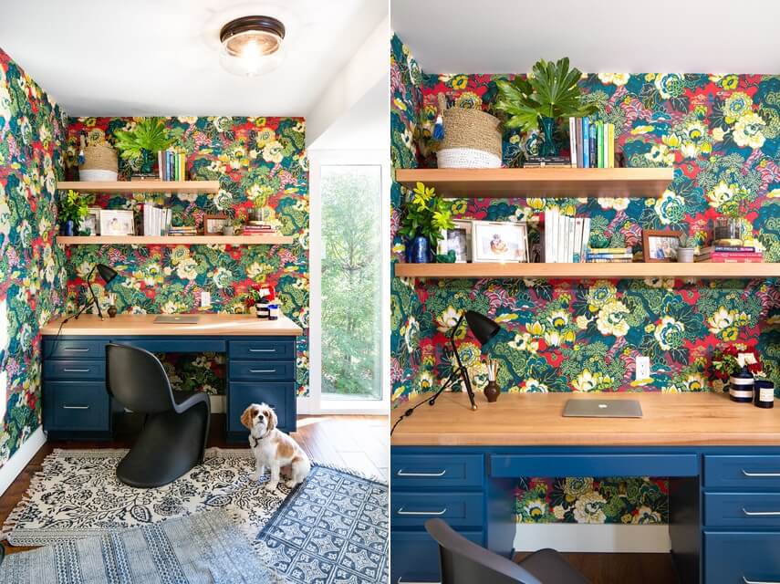 Colorful Home Office Decor Ideas 