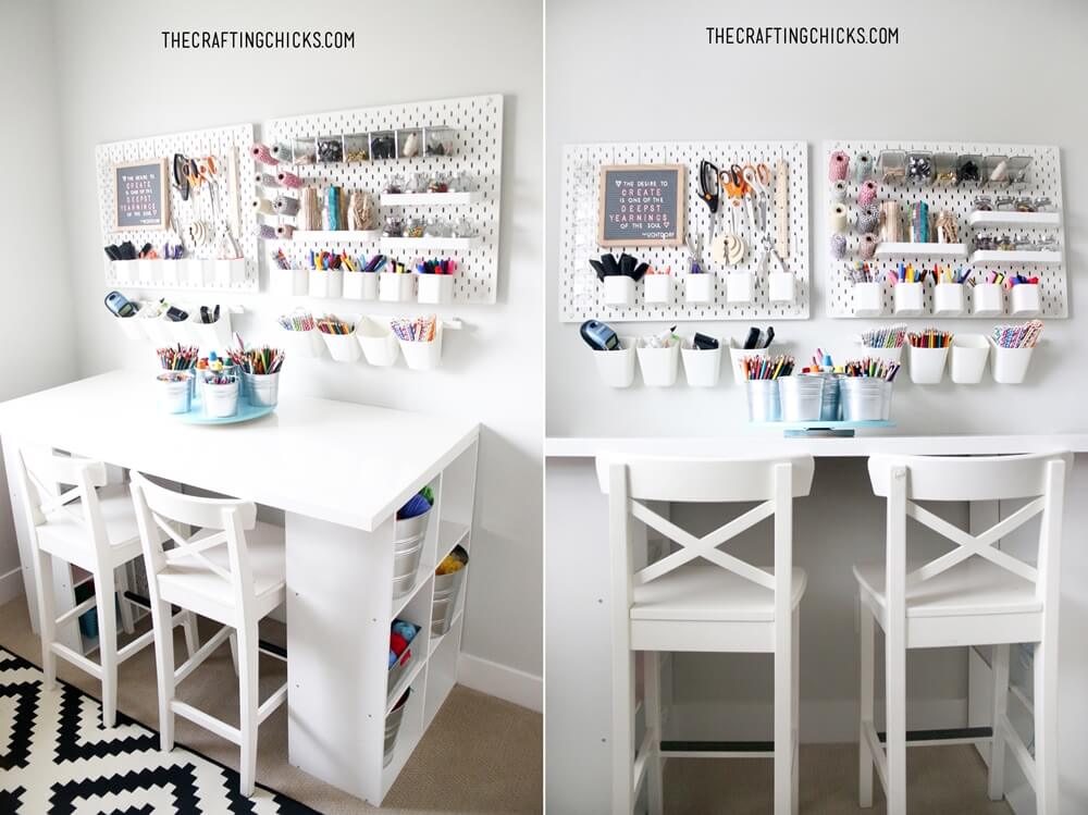 Kids Craft Room Storage Ideas 