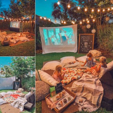 Outdoor Movie Night Ideas