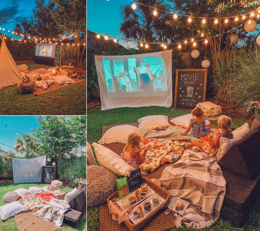 Outdoor Movie Night Ideas