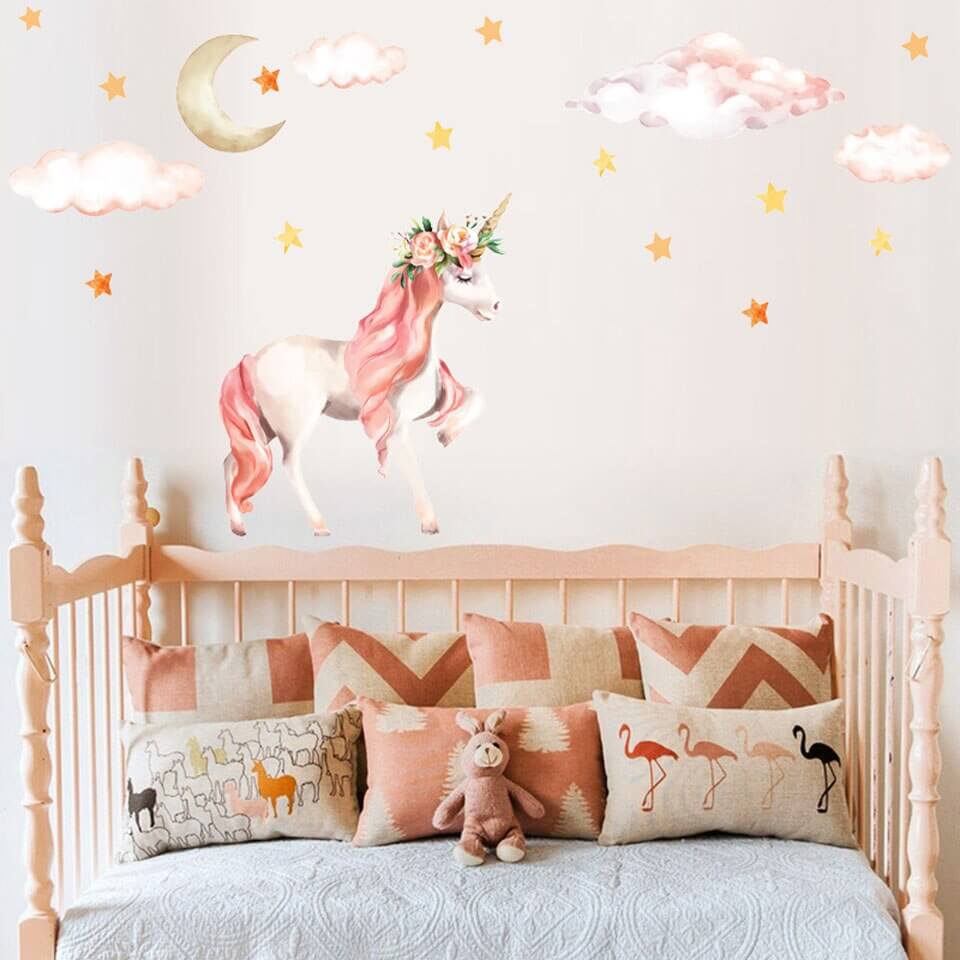 Unicorn Kids Room Decor Ideas 