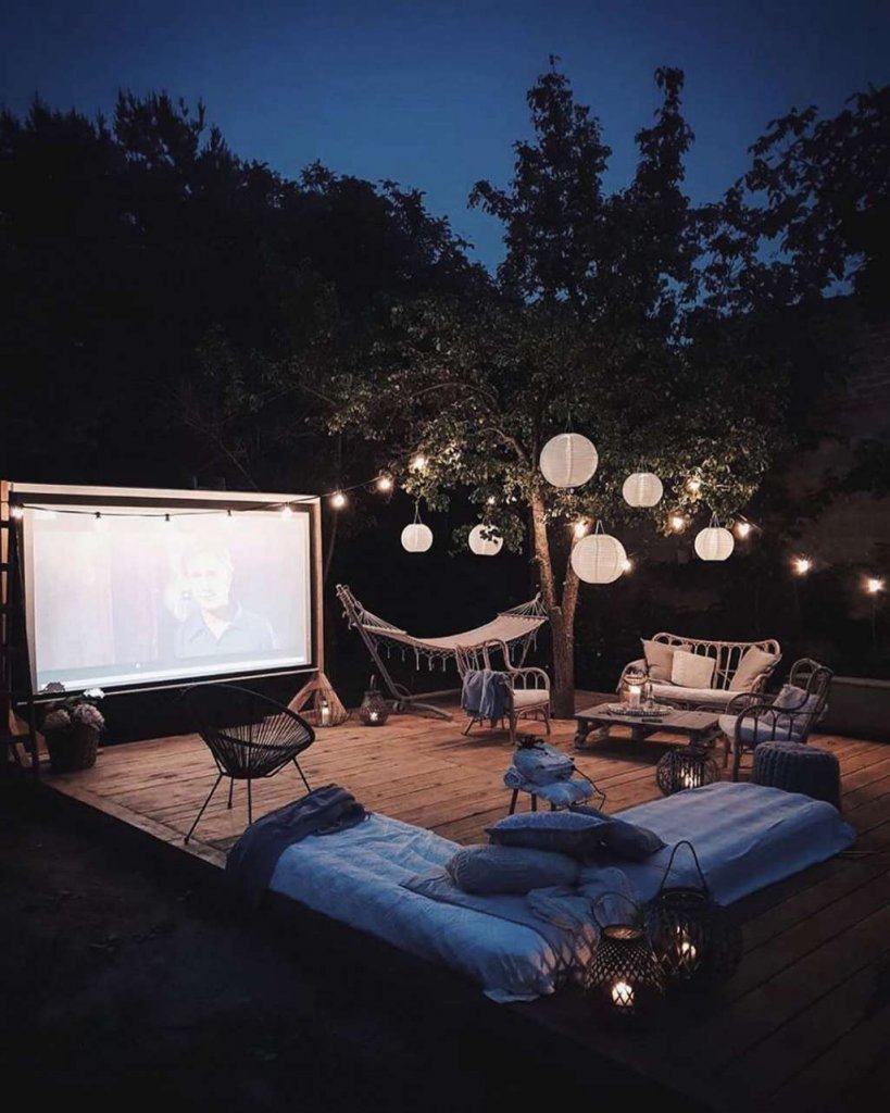 Outdoor Movie Night Ideas