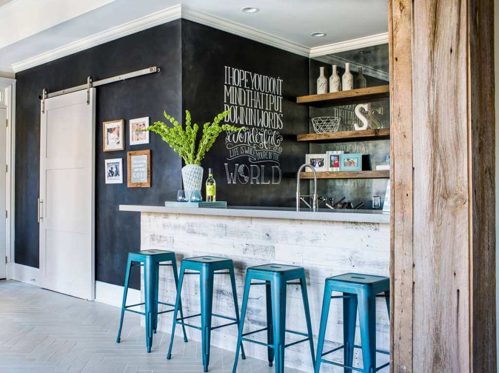 Home Bar Wall Ideas