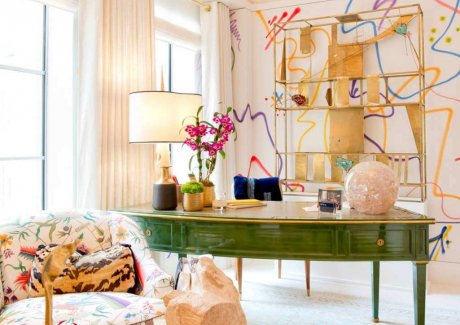 Colorful Home Office Decor Ideas