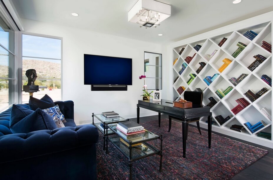 Colorful Home Office Decor Ideas 