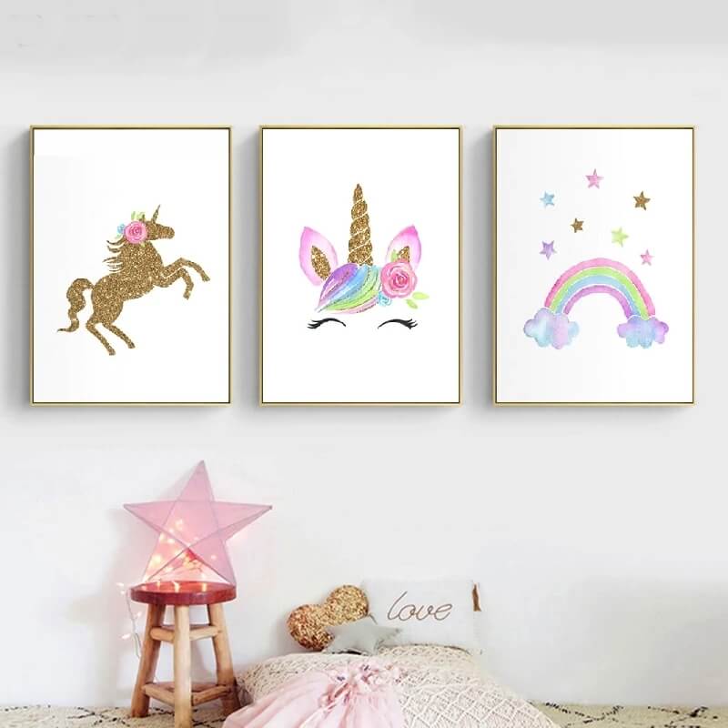 Unicorn Kids Room Decor Ideas 