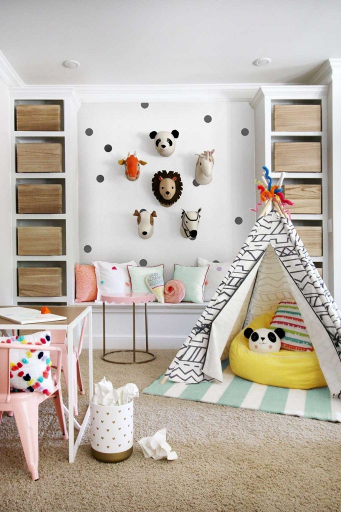 Playroom Wall Decor Ideas 