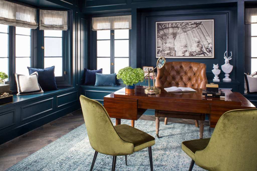 Colorful Home Office Decor Ideas