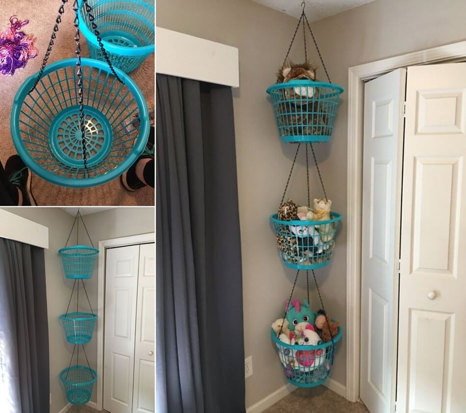 Plastic Basket Storage Hacks 