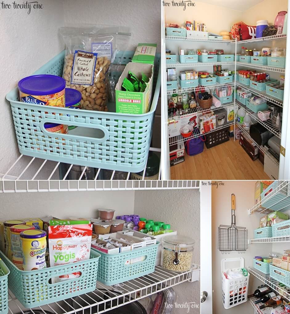 Plastic Basket Storage Hacks 