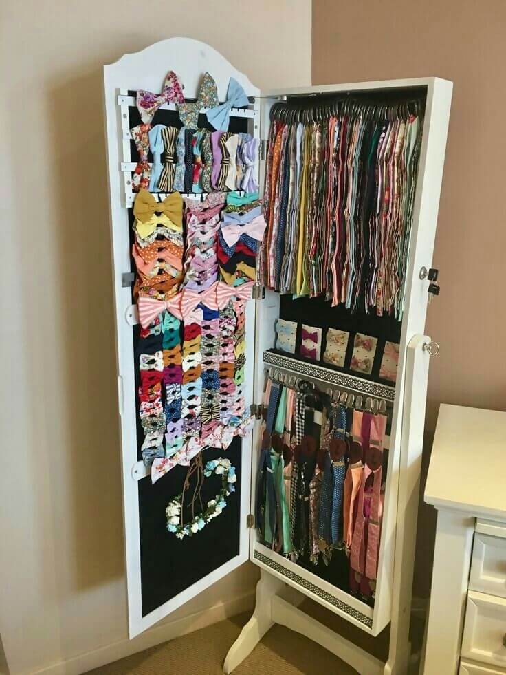 Bow Storage Ideas for Your Princess 