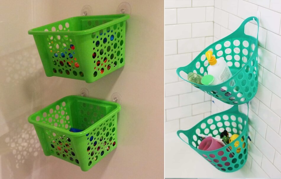 Plastic Basket Storage Hacks 