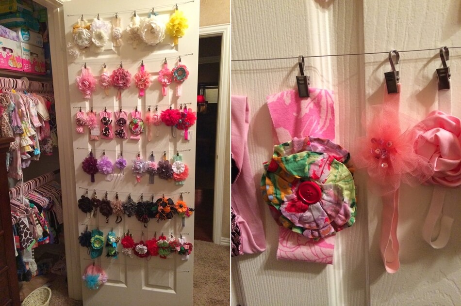 Bow Storage Ideas for Your Princess 